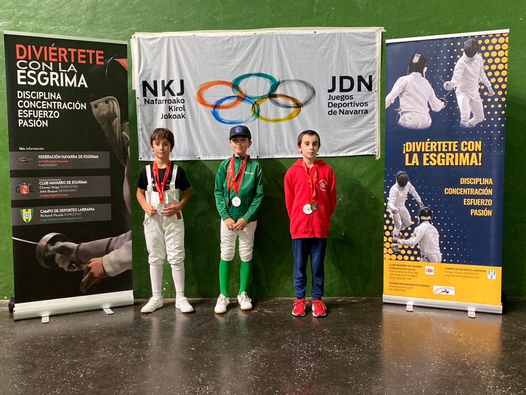 Celebrada la final Juegos Deportivos de Navarra de Espada y Florete M13 y M17, y Torneos M9